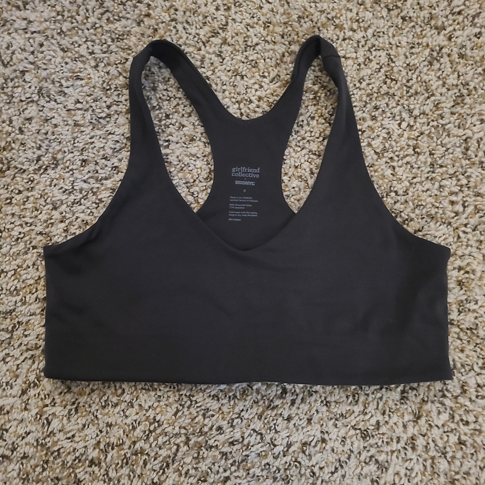 Girlfriend Collective Black Sports Bra